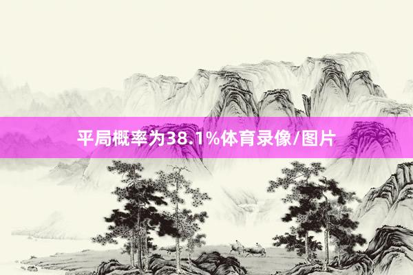 平局概率为38.1%体育录像/图片