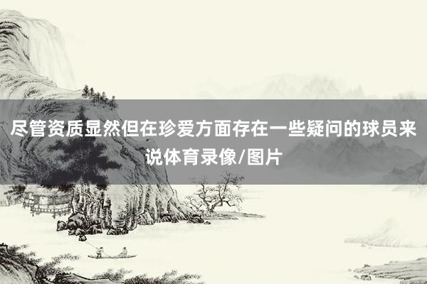 尽管资质显然但在珍爱方面存在一些疑问的球员来说体育录像/图片