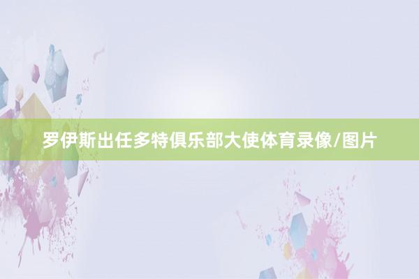 罗伊斯出任多特俱乐部大使体育录像/图片